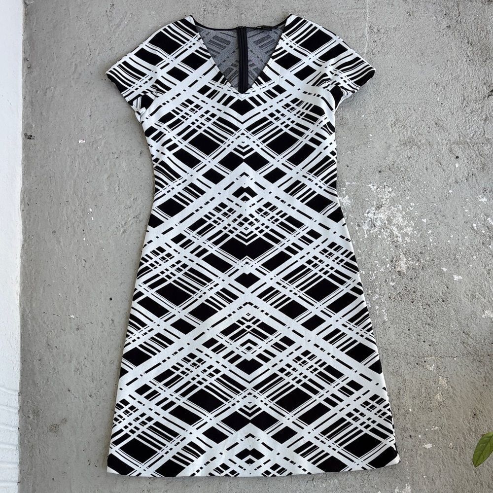 St. John Jacquard knit dress